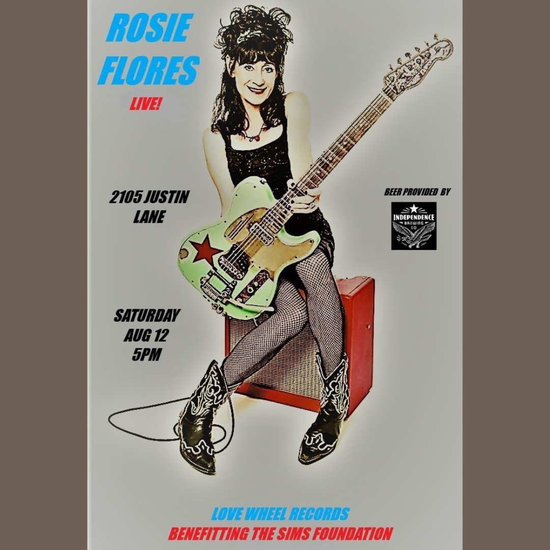 SIMS Foundation (@simsfoundation) on Twitter photo Join us for SIMS Saturday at Love Wheel Records on 8/12 where purchases will be matched with a donation to SIMS!
Enjoy a special in-store performance from Rosie Flores & Mike Molnar at 5pm and beverages from <a href="/indybrewing/">Independence Brewing</a>.
Beat the heat, stock up on vinyl, and support our work! Join us for SIMS Saturday at Love Wheel Records on 8/12 where purchases will be matched with a donation to SIMS!
Enjoy a special in-store performance from Rosie Flores & Mike Molnar at 5pm and beverages from <a href="/indybrewing/">Independence Brewing</a>.
Beat the heat, stock up on vinyl, and support our work!