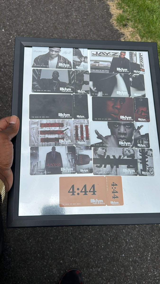 Chad_Law's tweet image. Already got 11/13 very rare Jay Z library cards from the #HovExhibit @ the #BrooklynPublicLibrary and they ain’t even public yet. Just my luck 🤞🏾🆑💯