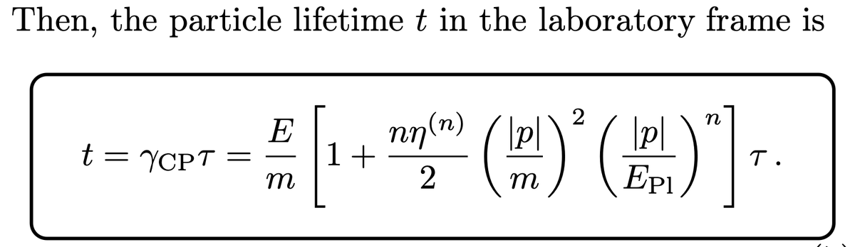 arXiv_BR's tweet photo. 'Modified particle lifetimes as a signature of deformed relativity', Pedro H. Morais, @8rafael+ https://t.co/GorJBjCwB5 https://t.co/4AwI5yLq3q
