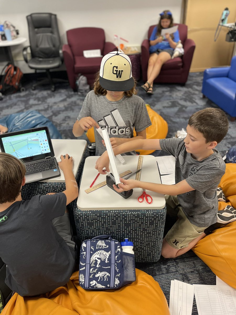 Mr_d_Hampden's tweet photo. Another exciting year of #PaperRollerCoaster Engineering through the @CV_Eagle_Fndn camps.
Thanks to @HampdenDragons for using their space and to all of our #Engineers for their hard work so far.
#CVexplorations
#STEAM https://t.co/muFa1QZ1bd
