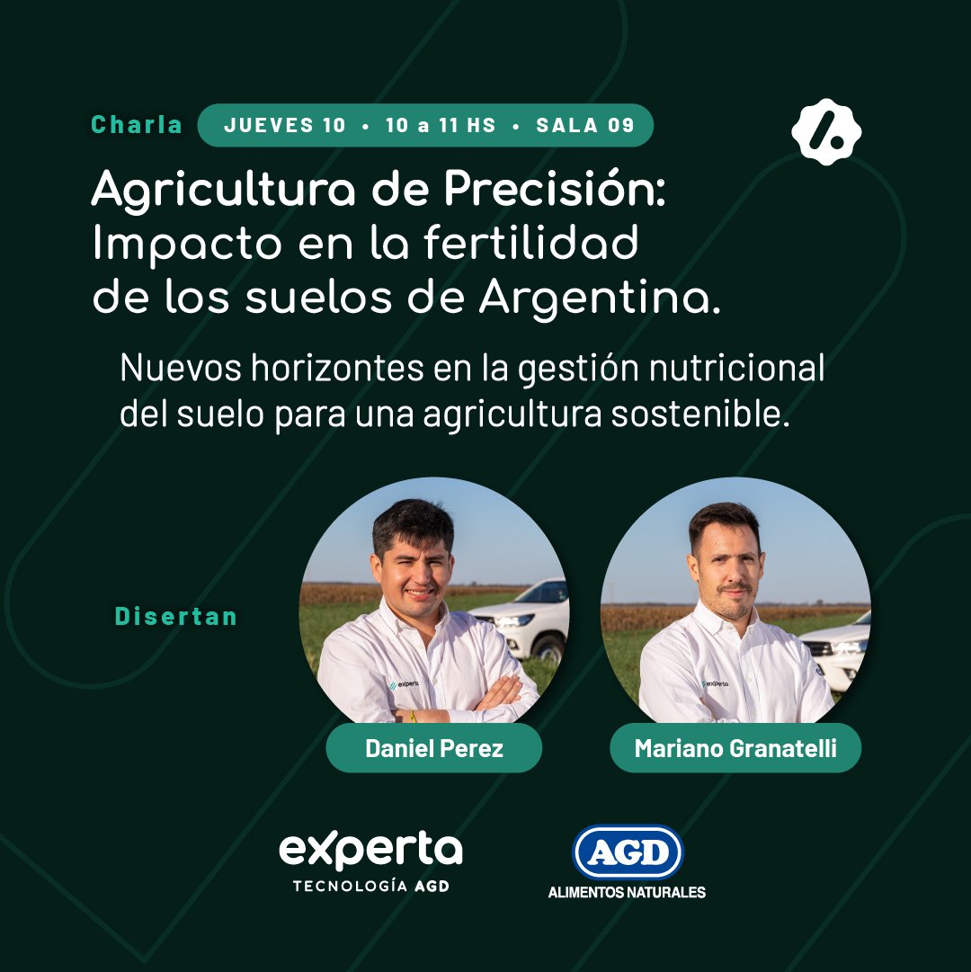 Junto a <a href="/mariano_javier4/">Mariano Granatelli</a> vamos mostrar datos de como impactan las estrategias de manejo en las diferentes regiones de Argentina, cual es la evolución. Son muchos años de información intensiva. Los esperamos para intercambiar !!!