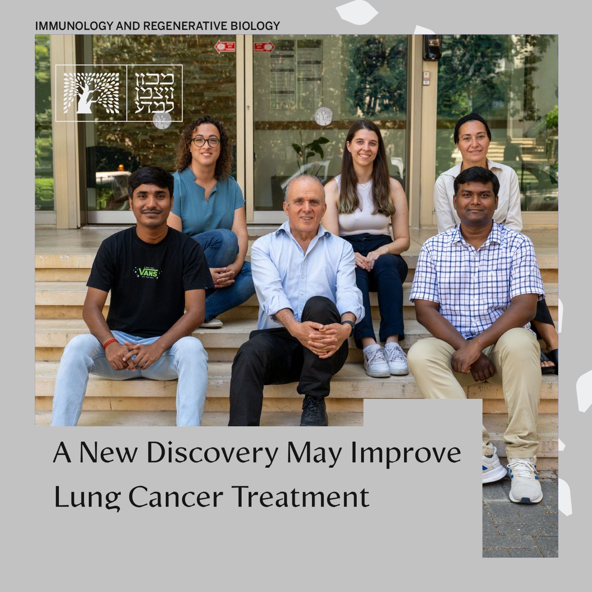 Weizmann Institute researchers identify a biomarker that may one day enable a subgroup of lung cancer patients to benefit from relapse-free treatment &gt;&gt; (1/3)