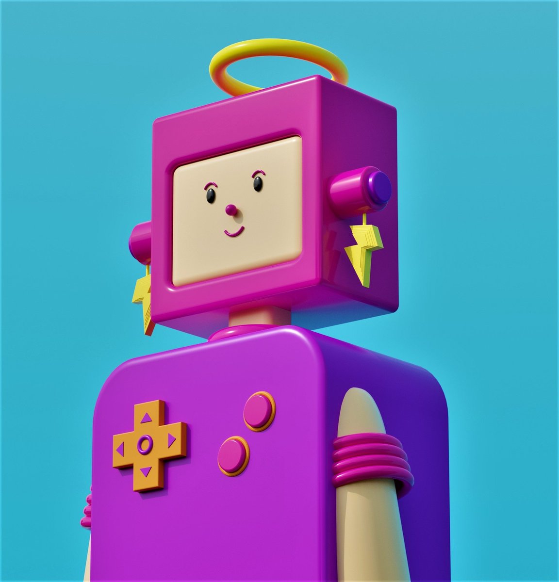 KushalG55081865's tweet photo. My third #3d creation in blender--> The gamer robo 😍
#nafaya3d for awesome tutorials.
#blender #blender3d #learningblender #learningblender3d #learning3d #learninganimation https://t.co/Zls0Ofx0Pc
