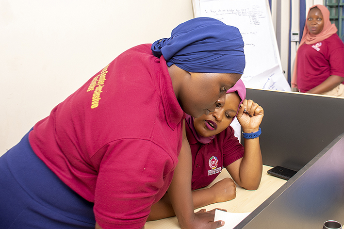 You go up the success ladder when you give up being overly conscious about designations (Titles).
Sisters For Peace Initiative during the meet and greet.