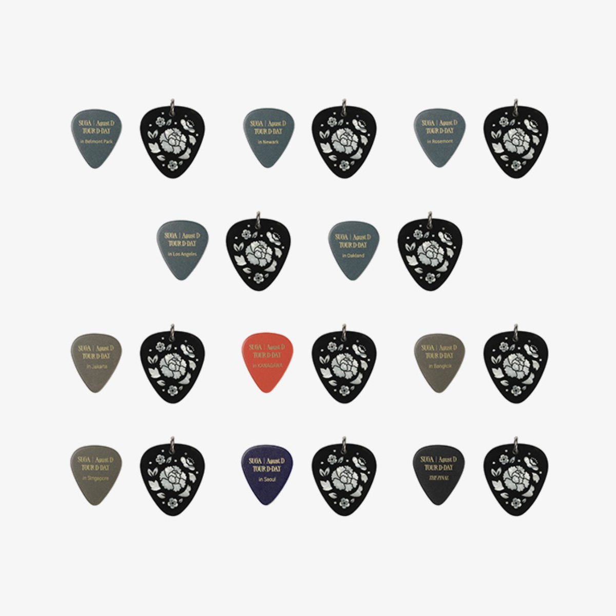 HELP RT • PRE-ORDER 

wts / lfb • ph go 

Suga Agust D D-Day Guitar Pick Set
11 versions (per city)

Php 850 + pf + lsf

DOP: 200 dp, bal Sept 28
Normal ETA

Reply “mine + city + qty” or dm me / <a href="/jinxcal_/">kiya</a>