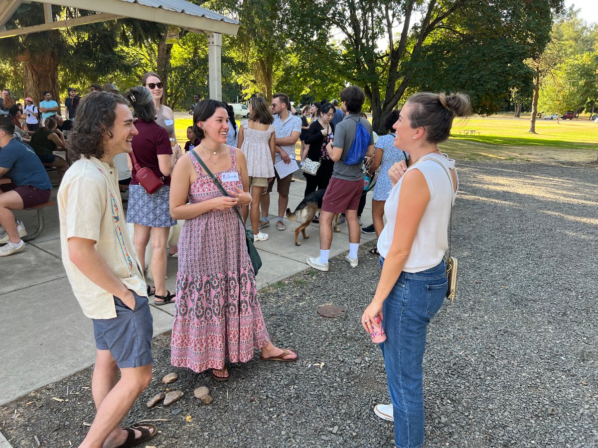 TheOregonDO's tweet photo. Welcome BBQ with COMP-NW! We had a great time gathering with our new students last night at our annual social to kick off the year!✨⁠
⁠
#opso #compnw #medschool #medstudents #osteopathy #DOmedschool #medicalstudents #medschoolsocial #oregon https://t.co/J2mgIMOtk7