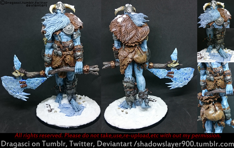 The Frost Giant from #EpicEncounters
 #miniaturepainting