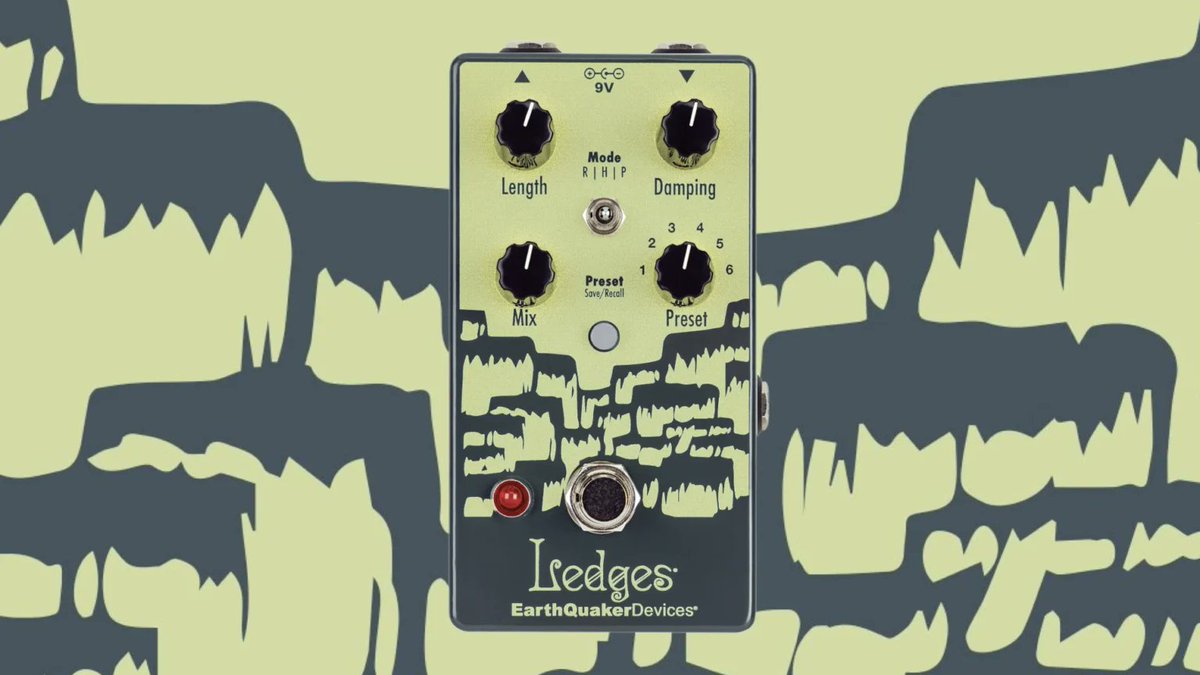 synthanatomy's tweet image. EarthQuaker Devices Ledges, a tri-dimensional reverb machine pedal with presets
synthanatomy.com/2023/08/earthq…
#earthquakerdevices #earthquakerdevicesledges #guitarpedal #reverb #synthanatomy