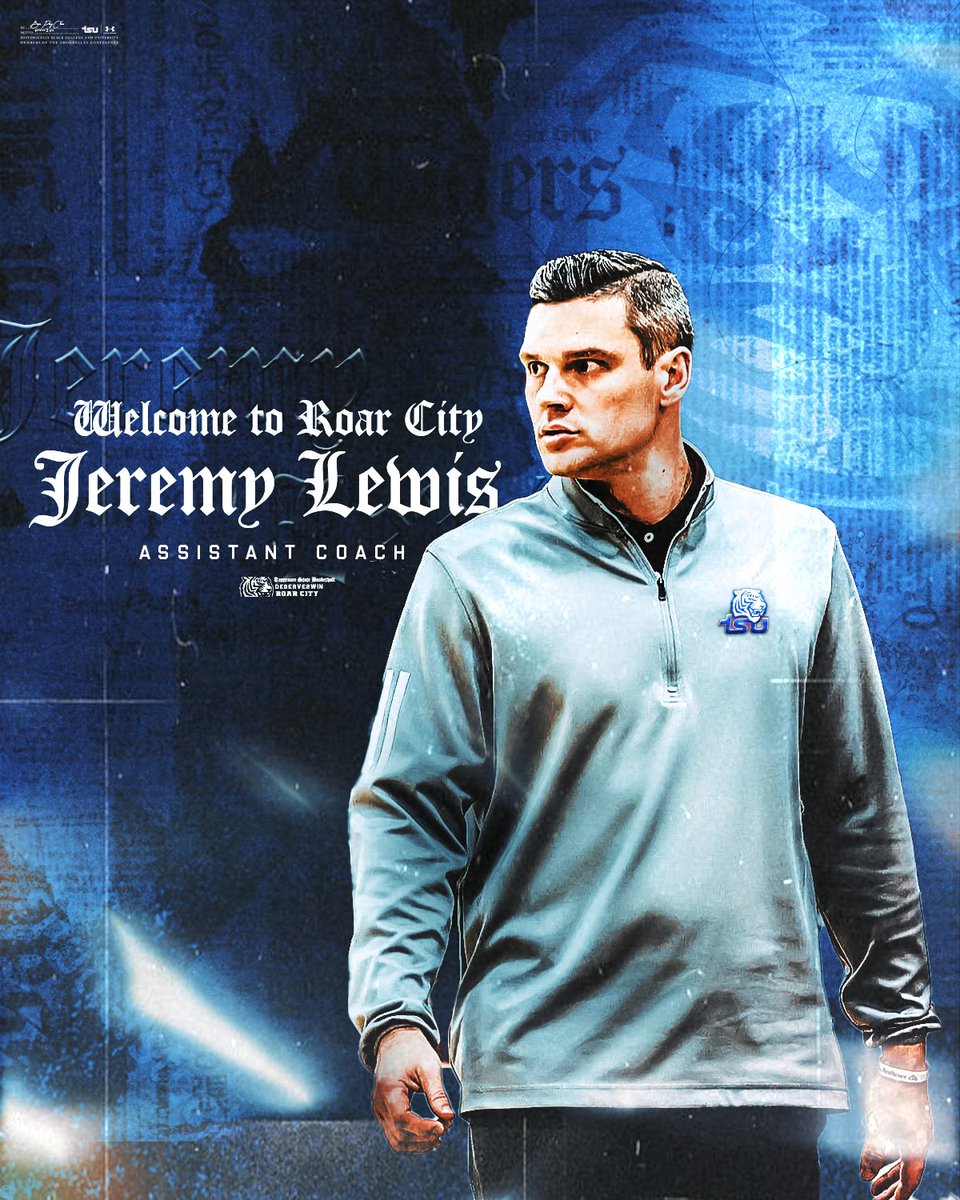 Welcome to Roar City , @CoachLew_TSU !!!

#D2W | #RoarCity
