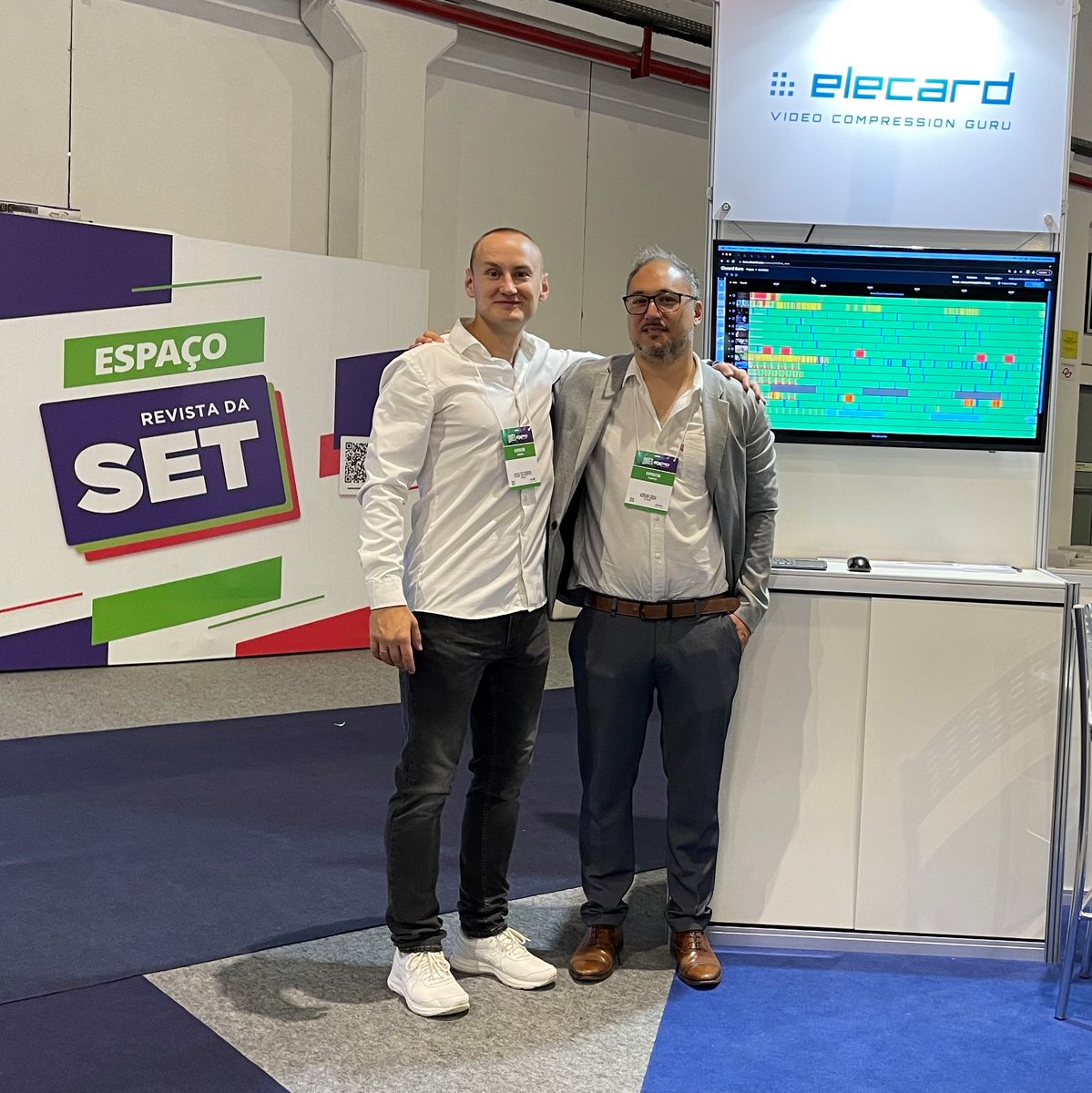 We are all set to meet you at #SETExpo in Sao Paulo! Elecard team has already started greeting participants and showcasing our best products. Come over to our booth POD F to say Hello to TV 3.0 and to discuss the most pressing topics in the field of transcoding and monitoring