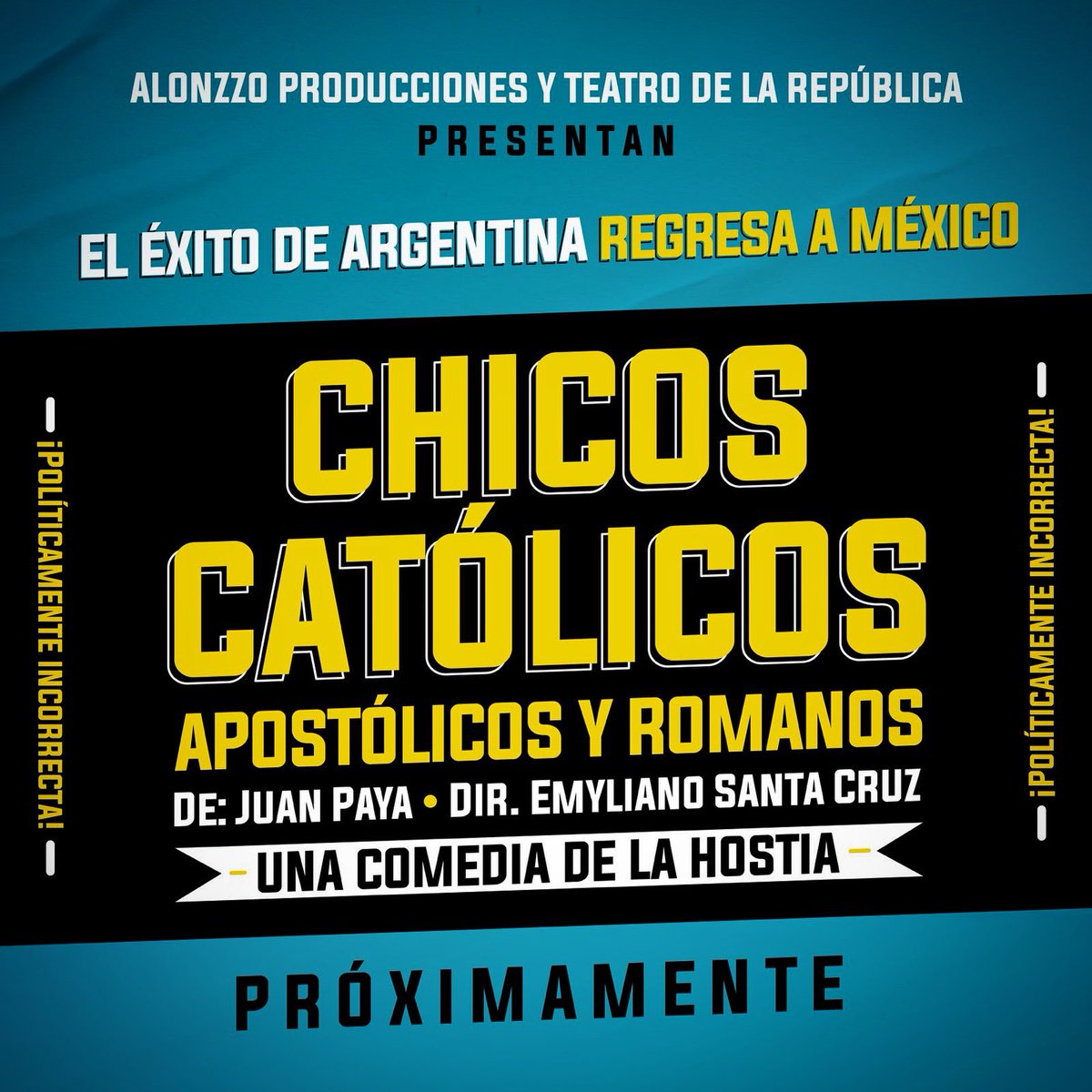 L@s esperamos a partir del 1ro de Octubre a las 06:00 PM en el Teatro de la República. ❤️