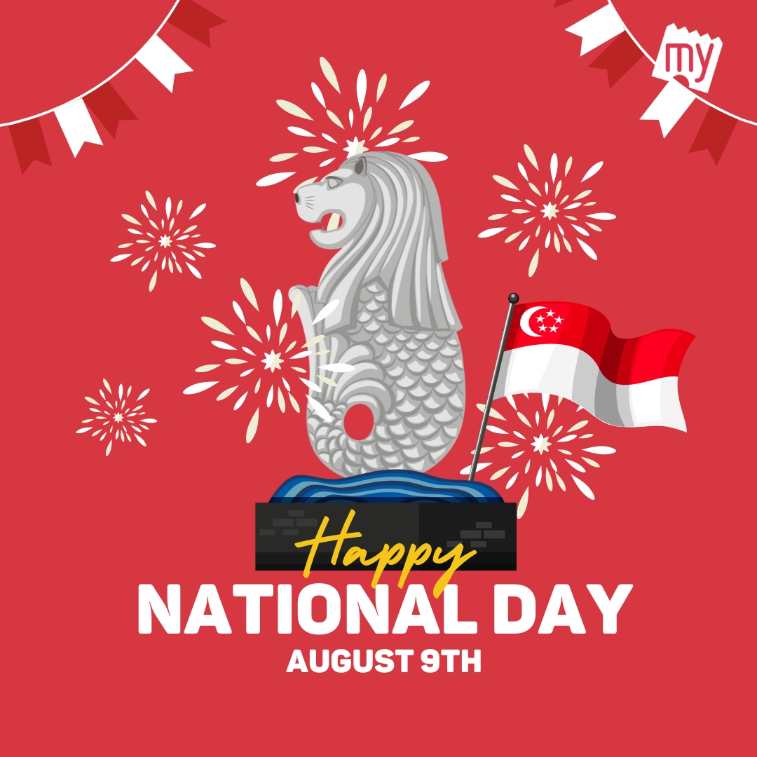 Feel the pride of being part of this Glorious Nation. Here’s my warm patriotic wishes to make this day truly memorable.
Happy National Day Singapore!

#BookMyShowSG #nationaldaysg