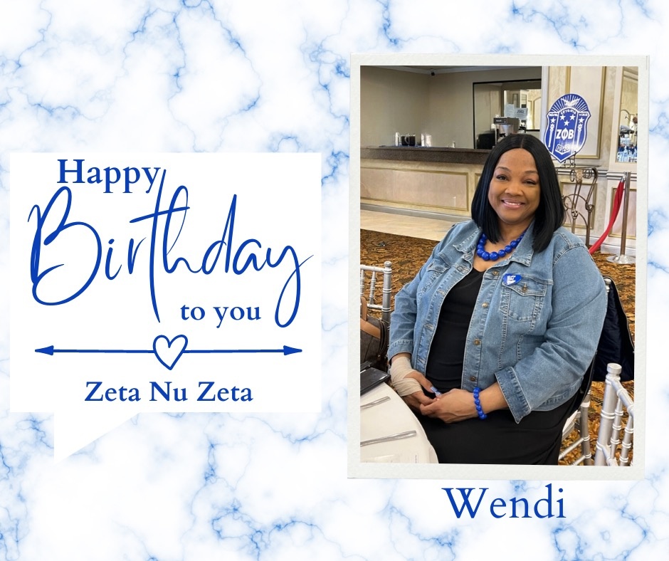 InksterZetas's tweet photo. Happy Birthday Wendi!! Wishing you a fun-filled celebration on this beautiful sunny day!!  
#HappyBirthday #ItsYourDay #Celebrate #TheInksterZetas #ZPhiB https://t.co/4sXI8oejnC