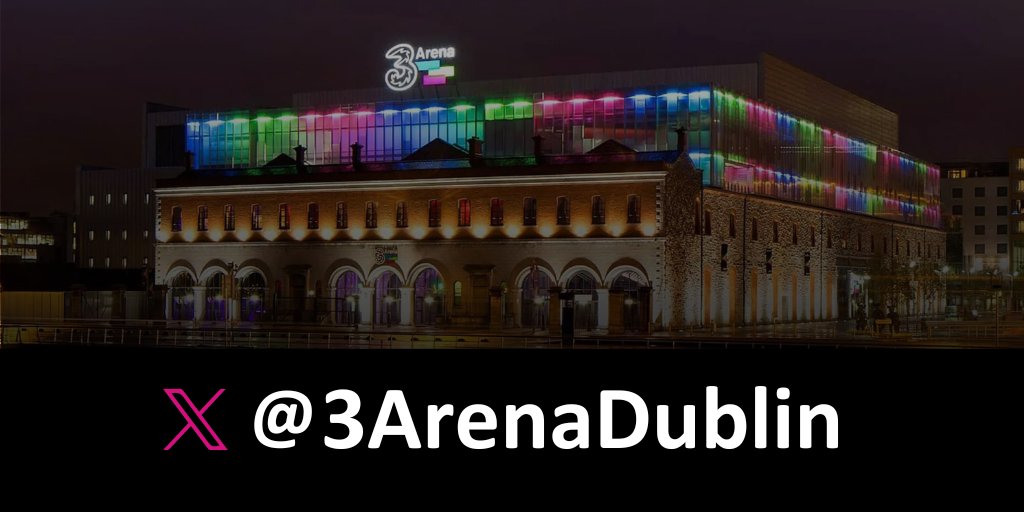 We're gone but not very far...

For all the latest gig updates and happenings follow us <a href="/3ArenaDublin/">3Arena</a> 🎤