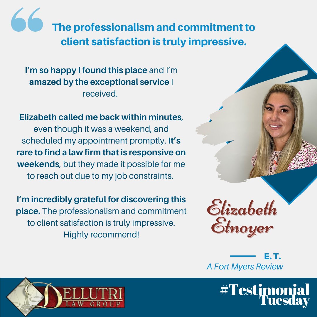 We ❤️ Google Reviews!

____
#DellutriLawGroup #DLG #DellutriDifference #TestimonialTuesday #DLGCares #CallTheDLG #ThankYou #AttorneyLife #Review #Reviews #Caring #Helpful #Professional #CustomerService #Responsive #Weekend #Accomodating #Grateful #Commitment