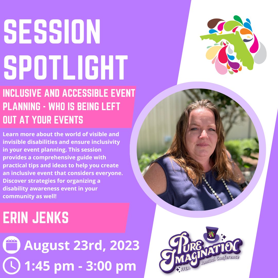 These essential sessions are focused on the power of inclusive leadership and event planning! Attendees will learn how to embrace diversity, foster inclusion, and become a catalyst for positive transformation!