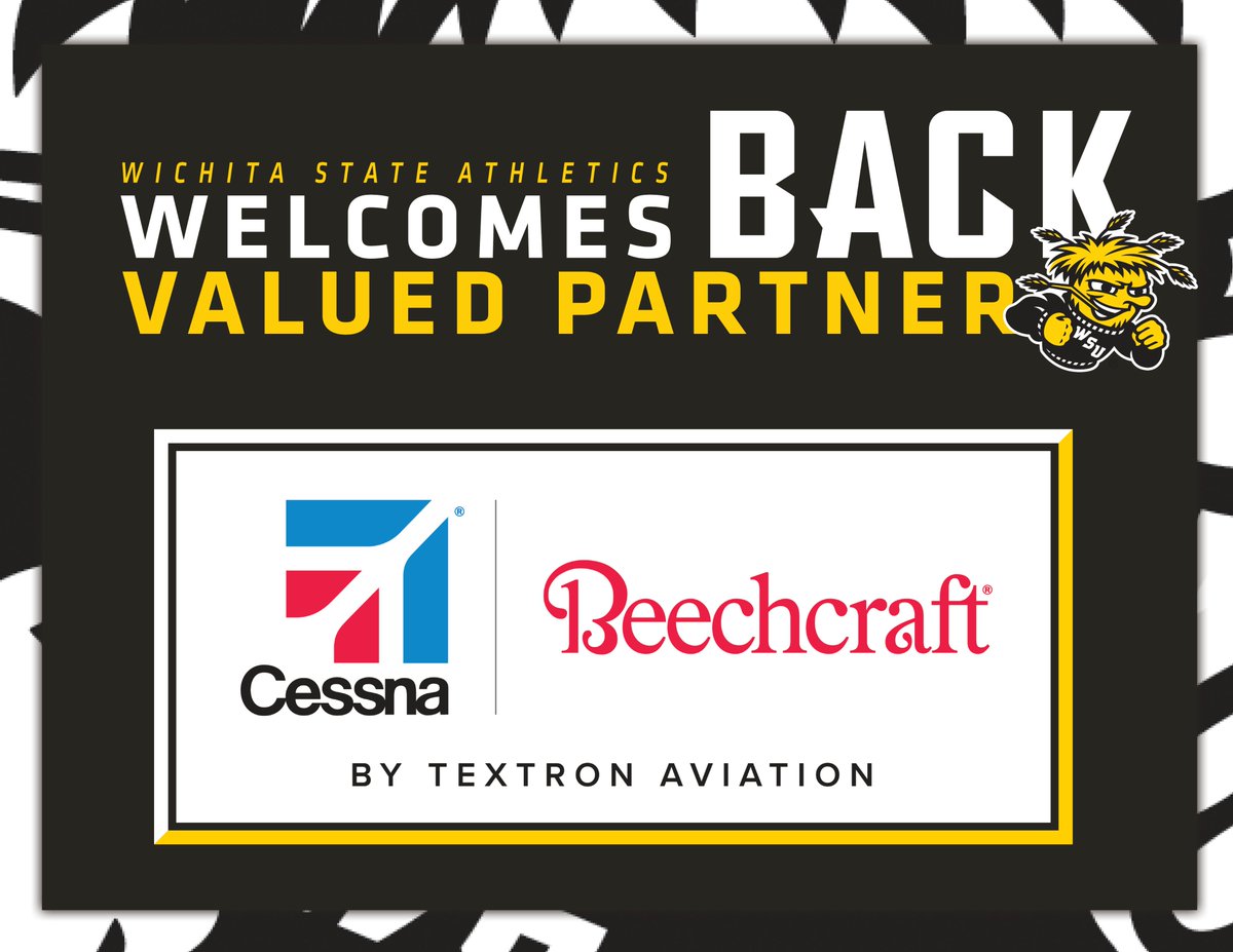 𝙒𝙀𝙇𝘾𝙊𝙈𝙀 𝘽𝘼𝘾𝙆, 𝙋𝘼𝙍𝙏𝙉𝙀𝙍!

Thank you, @TextronAviation, for your continued support of Shocker Athletics🌾

#GoShockers