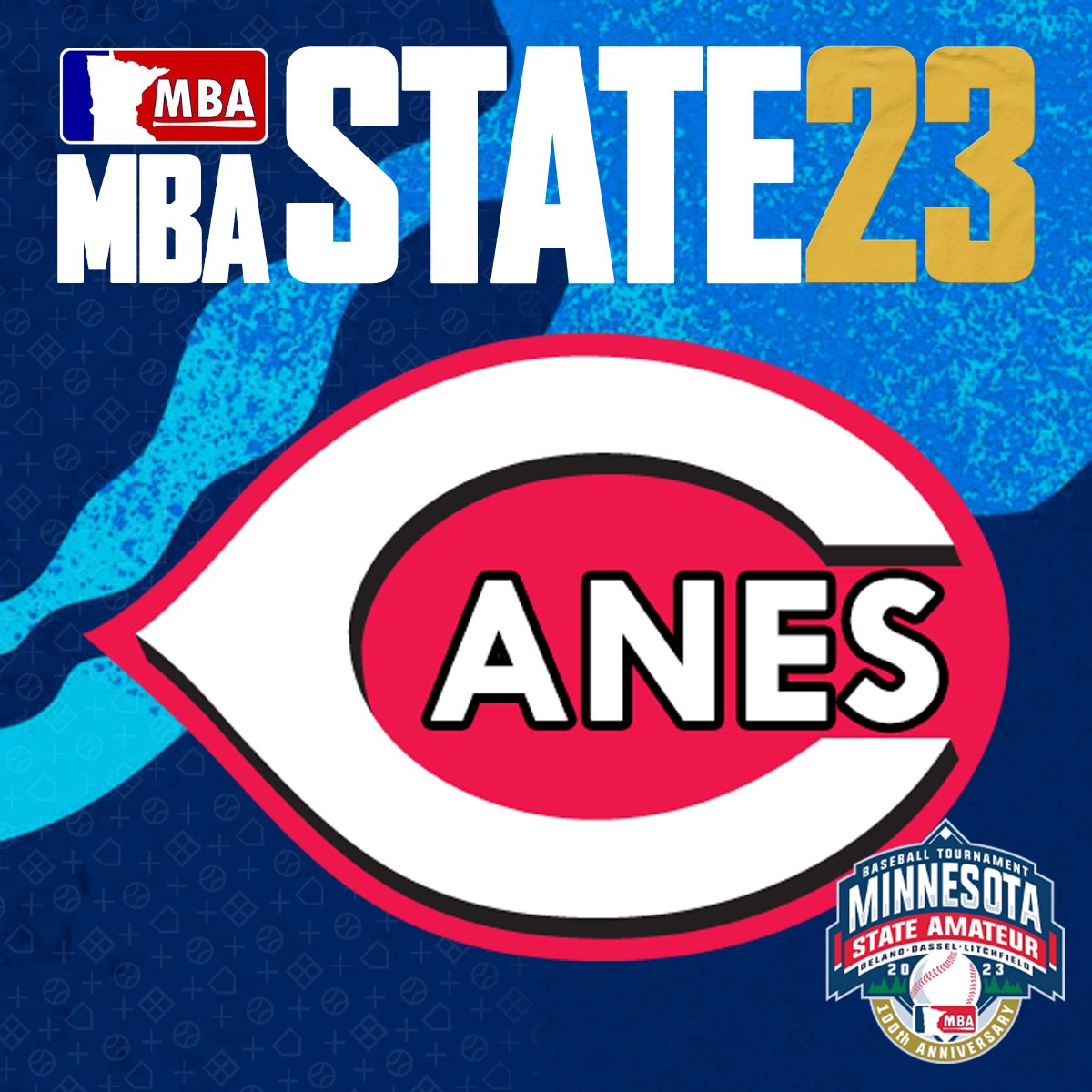 MBAState2023's tweet photo. ‼️Welcome to THE SHOW‼️

@ferguscanes congratulations on qualifying for the 2023 MBA State Tournament #MBA100 https://t.co/pDCyJgG20C