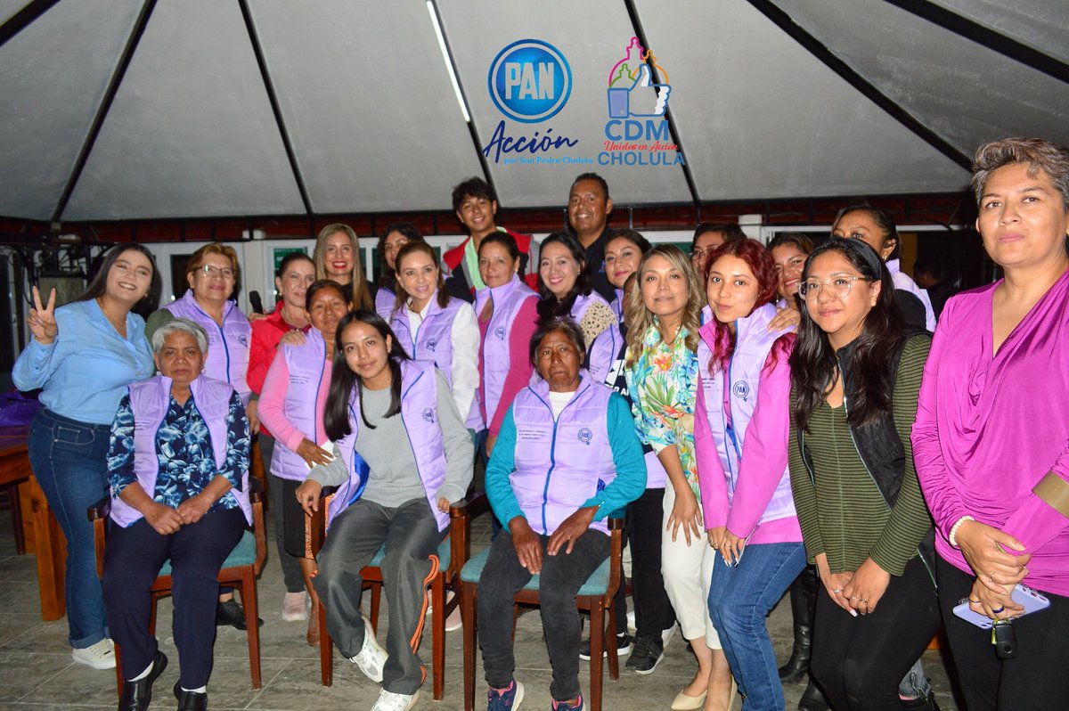 PANCDMCholula's tweet image. Ayer contamos con el taller de empoderamiento femenino impartido por @PilyVarmoran,  con la participación de nuestra presidenta municipal @Paola_Angon.
En nombre de todo el comité, les agradecemos a todas y todos su participación. 
¡En conjunto podemos lograr más!
#UnidosEnAccion
