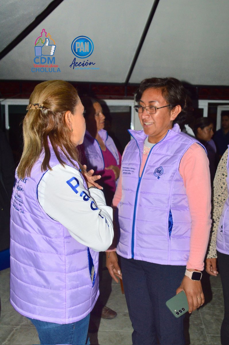 PANCDMCholula's tweet image. Ayer contamos con el taller de empoderamiento femenino impartido por @PilyVarmoran,  con la participación de nuestra presidenta municipal @Paola_Angon.
En nombre de todo el comité, les agradecemos a todas y todos su participación. 
¡En conjunto podemos lograr más!
#UnidosEnAccion
