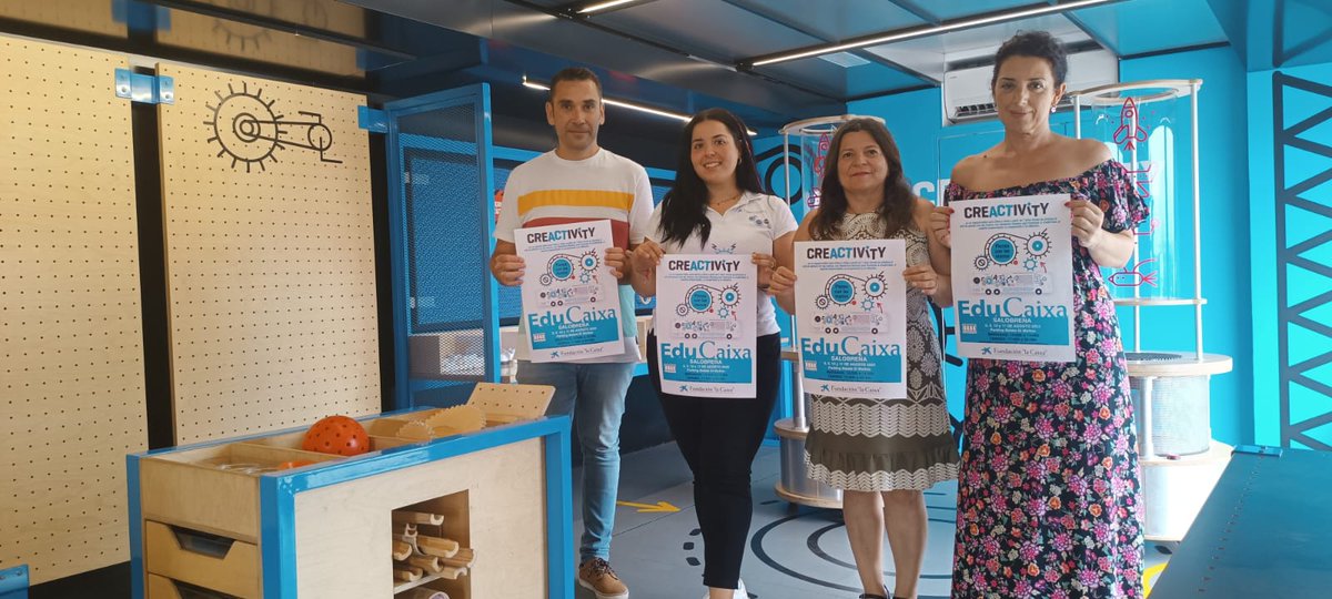 javier_alcalde_'s tweet photo. Participa en el taller itinerante "Creativity", es un taller educativo en el que desarrollar tu creatividad, destrezas e ingenio.
Está dirigido a grupos de estudiantes de entre 6 y 16 años principalmente y a grupos familiares. 
Anímate!! Días  8, 9, 10 y 11 de Agosto. https://t.co/zubUz8uPVu