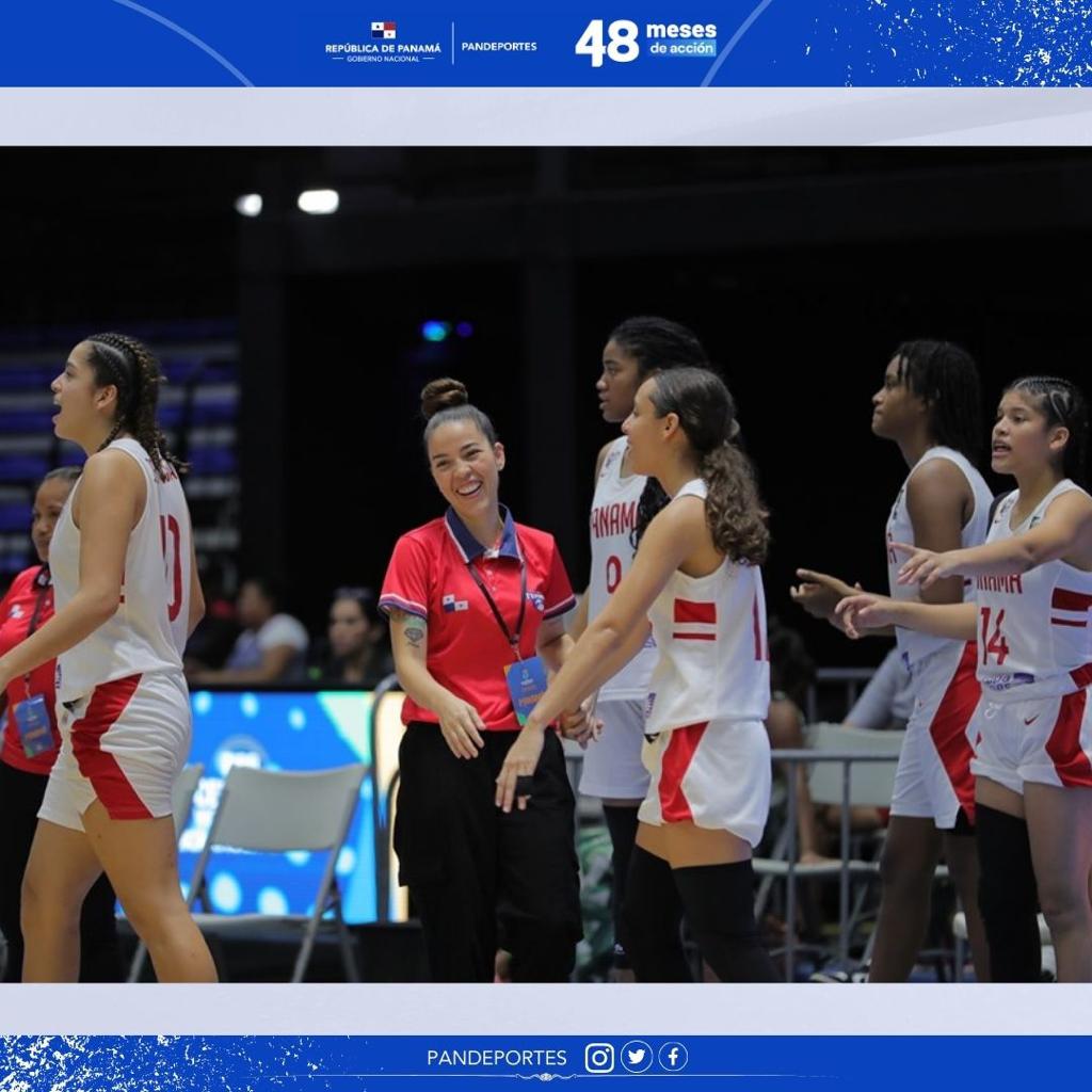Pandeportes's tweet photo. Panamá se enfrentará hoy a México en las Semifinales del Centrobasket U17 Femenino. 

Los tres mejores equipos del Campeonato FIBA Centrobasket Sub-17 Femenino 2023, se clasificarán al Campeonato FIBA U18 de las Américas Femenino 2024. @FePaBa 

#NuestrosAtletasImportan https://t.co/EADPYZ2Eu6