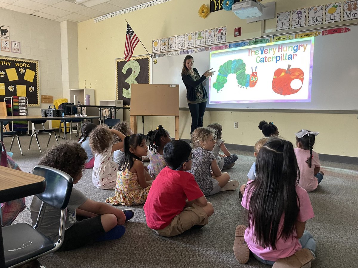 Summer Bridge @ HVE!  Kindergarten students enjoy the day as they make friends, and get ready for an amazing Kindergarten year.