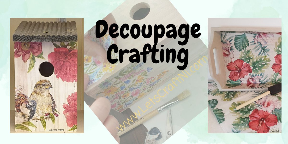 LetsCraftNI's tweet photo. Relax and craft this Autumn with an Evening Decoupage Crafting Workshop for adults, on Wed 20 Sept 7-9pm #Glengormley #Netownabbey More info: https://…https://t.co/Jpon4HyxW5 
#northbelfasthour #SmallBusiness #letscraftni https://t.co/tWNnKfBX66