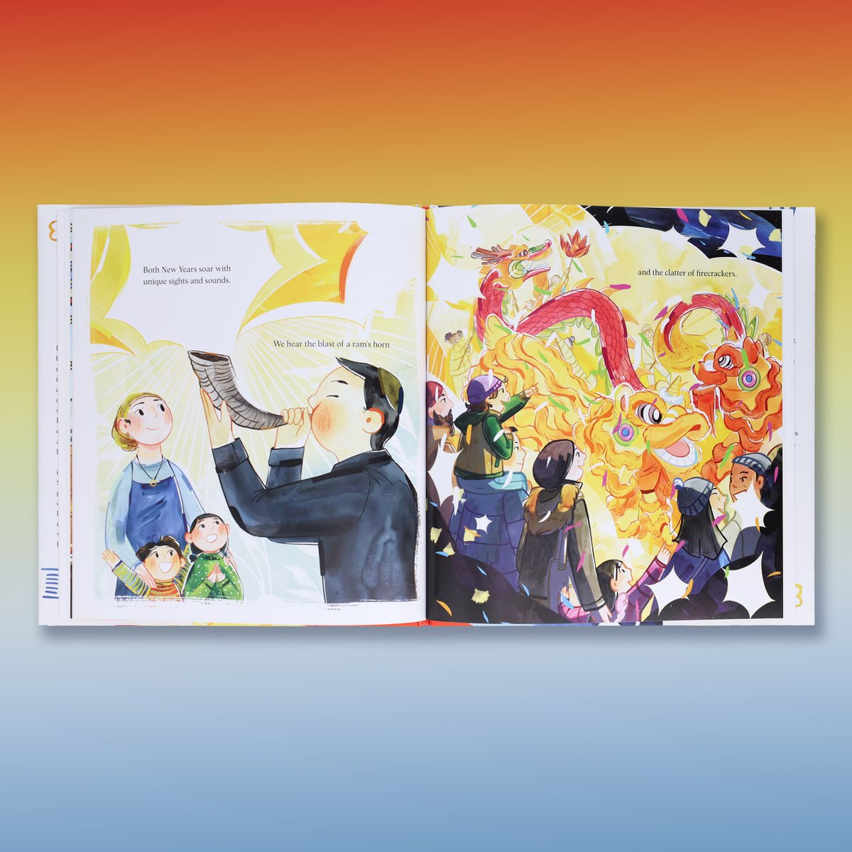 Chronicle Kids (@chroniclekids) on Twitter photo Happy #BookBirthday to Two New Years🥳
Author <a href="/richkarho/">Richard Ho</a> & illustrator <a href="/lynndoodles/">🌷琳 Lynn Scurfield🌷</a> invite readers to learn about Rosh Hashanah and Lunar New Year traditions. A great book for young readers to reflect on the rich blends of cultures in their own lives.
🔗chroniclebooks.com/products/two-n… Happy #BookBirthday to Two New Years🥳
Author <a href="/richkarho/">Richard Ho</a> & illustrator <a href="/lynndoodles/">🌷琳 Lynn Scurfield🌷</a> invite readers to learn about Rosh Hashanah and Lunar New Year traditions. A great book for young readers to reflect on the rich blends of cultures in their own lives.
🔗chroniclebooks.com/products/two-n…