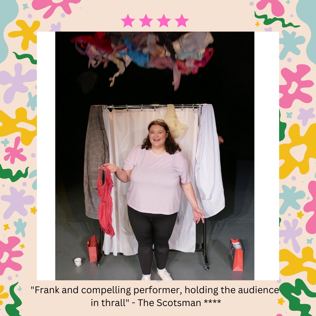 Beyond thrilled to have received this amazing review from the <a href="/TheScotsman/">The Scotsman</a> 🎉

Read the full article from the link in bio.
#edfringe