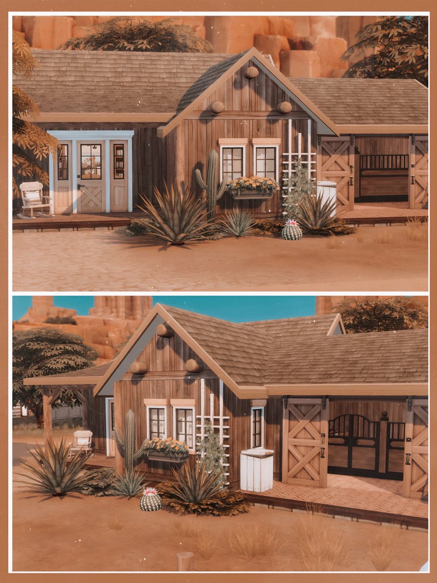 Chestnut Ridge Starter Home

1br 1bath

Value: 19,397

Gallery ID - VixiePixels

#ShowUsYourBuilds #Sims4 #TS4 #Sims4HorseRanch