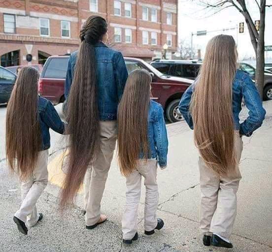 زينة المرأة شعرها 
#الشعر_الطويل