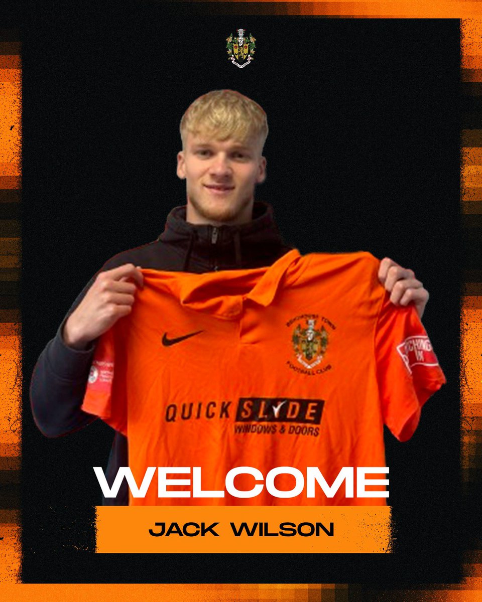 brighousetownfc's tweet photo. 𝙒𝙀𝙇𝘾𝙊𝙈𝙀 𝙅𝘼𝘾𝙆 𝙒𝙄𝙇𝙎𝙊𝙉 ✍️

We’re happy to announce the signing of Jack Wilson from Bradford City. 

#OneTownOneTeam 🍊 https://t.co/kDbKFQ24nU