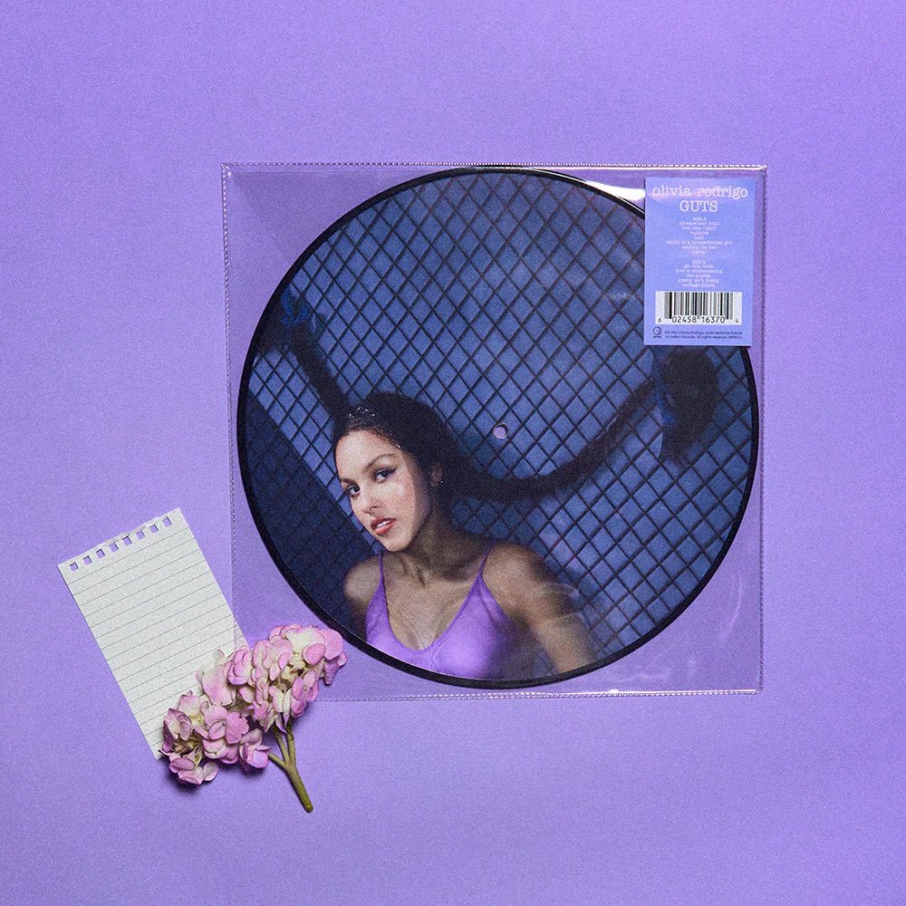 Olivia Rodrigo ITALIA🇮🇹 on X: 🎶 Nuovo vinile in versione limitata per  GUTS (per ora disponibile solo negli Stati Uniti!)   / X