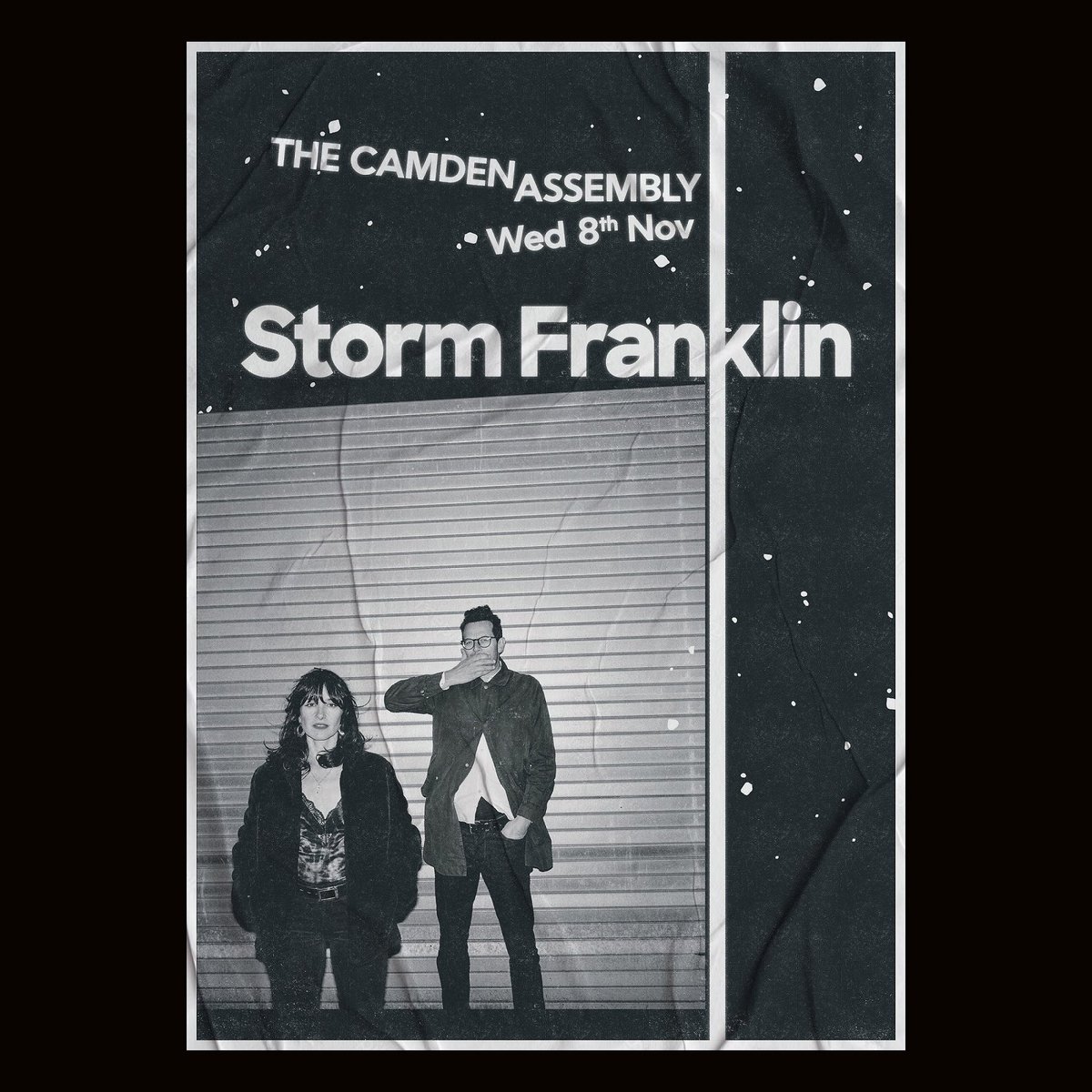 Storm Franklin, the striking new musical collaboration between producer Ben Hillier (Blur/Depeche Mode) and musician Juanita Stein (Howling Bells/solo), are coming to Camden Assembly this November! Tickets on sale Thursday 10am!