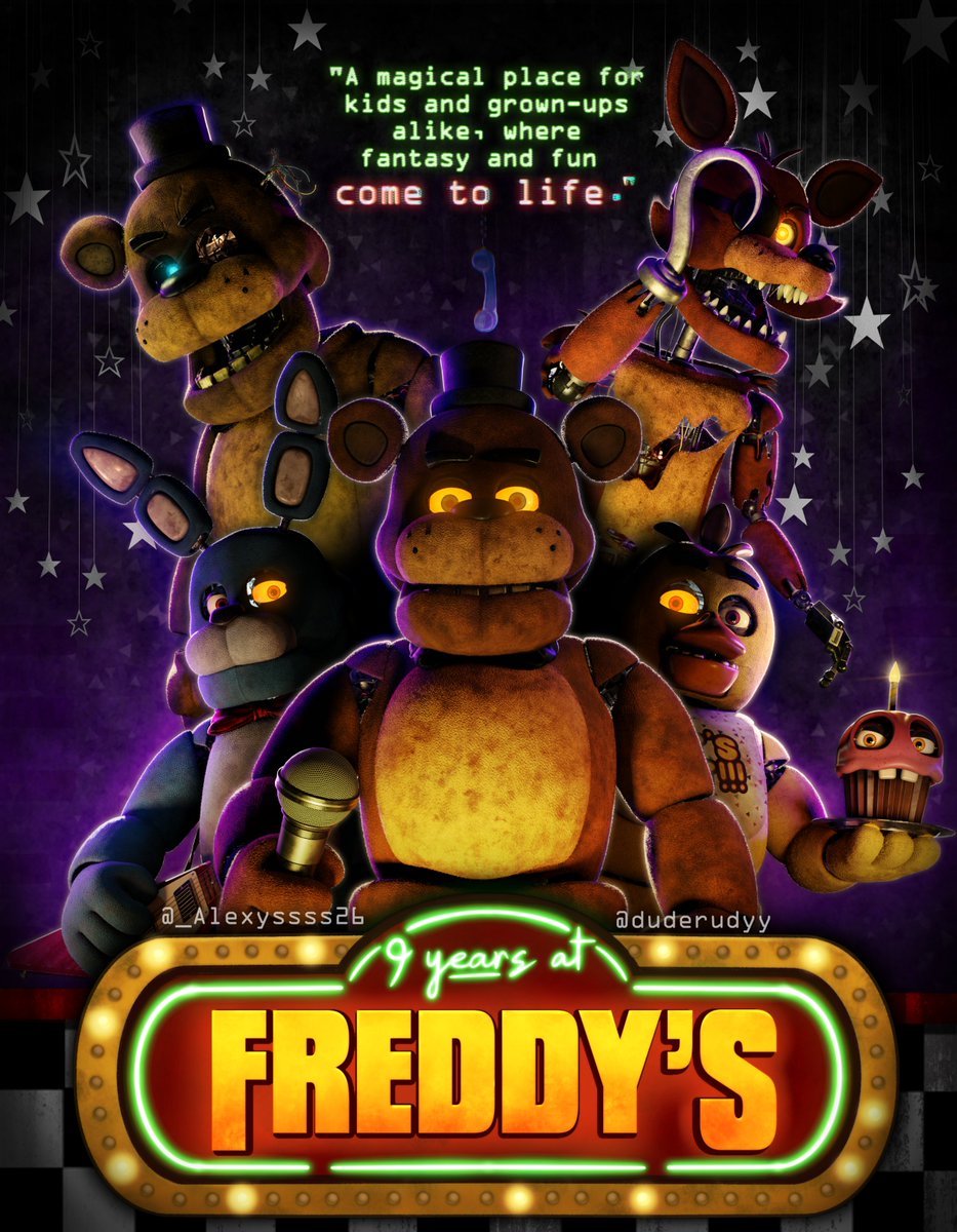 FNAF (10 games and 9 years) by CoolTeen15 on DeviantArt