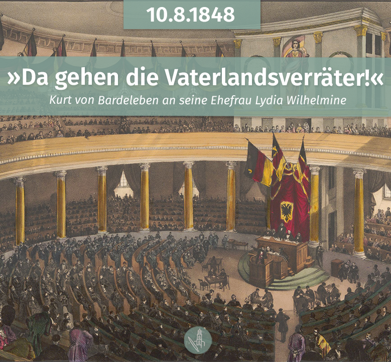 Der »Skandal« um die Räumung der Nationalversammlung beschränkt sich nicht allein auf die Paulskirche. In spontanen Kundgebungen und Aufzügen machen gerade die Anhänger der linken Fraktionen ihrem Ärger auf den Straßen Frankfurts Luft.➡️posting-paulskirche.de/?entry=1392