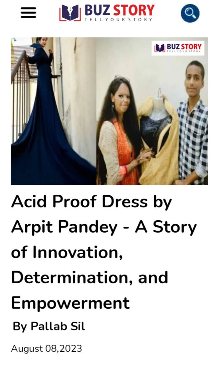 arpitpaofficial's tweet photo. Happy to share another article on our  scientific journey published on BUZ STORY.

Link:- https://t.co/r01gc9uYvB

#Arpitpandey #Arpitpandeyofficial #YoungScientist #Inventor #Motivational #speaker #climate #reformer  #ArpitNewInvention #Leafem  #Acidproofcloth 
#varanasi https://t.co/hX1fJrBAcN