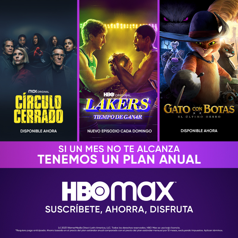HBO Max Latinoamérica on X: Suscríbete al plan anual y disfruta