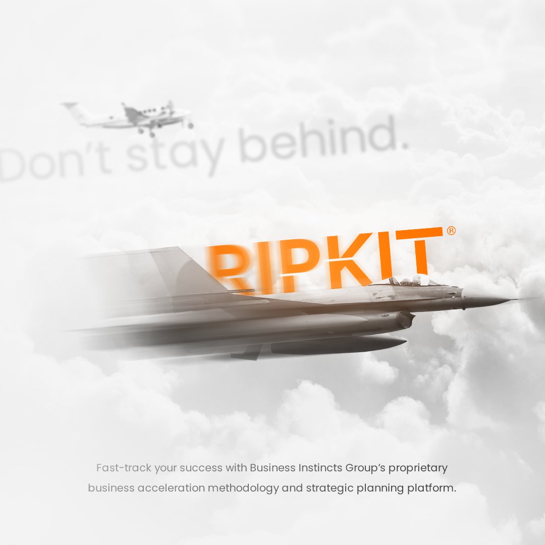 BinstinctsGroup's tweet photo. Don't get left behind in today's competitive landscape. Discover RIPKIT, the proprietary business acceleration methodology developed by BIG. This powerful strategic planning platform will fast-track your business towards measurable growth, clarity, and alignment. https://t.co/ZnrT1dT6XK