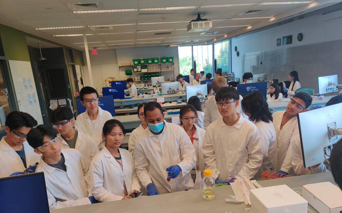 Penn's Stephenson Foundation Bio-MakerSpace (@pennbelabs) on Twitter photo And that's a wrap! Great time with <a href="/PennEngineers/">Penn Engineering</a> Summer Academy at Penn's (ESAP) Bio-tech program.
<a href="/Penn/">Penn</a> <a href="/PennEngineers/">Penn Engineering</a> #PennEngineering #BioMakerSpace #MakerSpace #Bioengineering #BioMedicalEngineering And that's a wrap! Great time with <a href="/PennEngineers/">Penn Engineering</a> Summer Academy at Penn's (ESAP) Bio-tech program.
<a href="/Penn/">Penn</a> <a href="/PennEngineers/">Penn Engineering</a> #PennEngineering #BioMakerSpace #MakerSpace #Bioengineering #BioMedicalEngineering