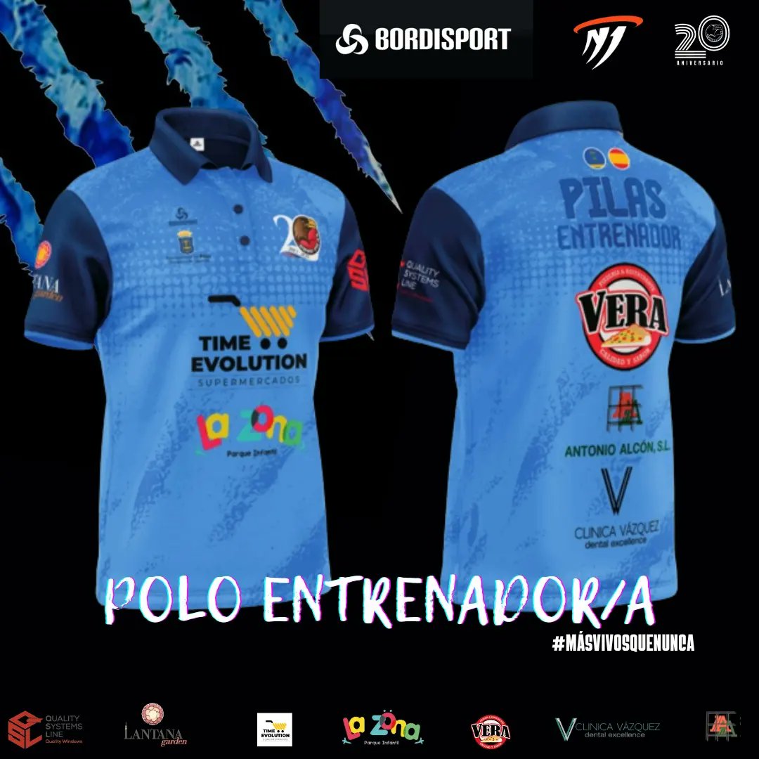 CDBdeCabrera's tweet photo. LA PIEL DE UN EQUIPO DE NACIONAL 👣

Las 4 prendas de la equipación lucen el escudo de Pilas y el logo de nuestro XX aniversario.

Los colores de las equipaciones son los clásicos y sus diseños atrevidos. En el pecho, observamos el histórico logo de N1.

#MÁSVIVOSQUENUNCA https://t.co/PeT8hlG3Gg