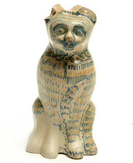 Cats have lived side-by-side with humans since before the city of London was built, first being domesticated in the Middle East about 9000 years ago. Our collections are filled with images and representations of cats - and sometimes, the historical cats themselves.