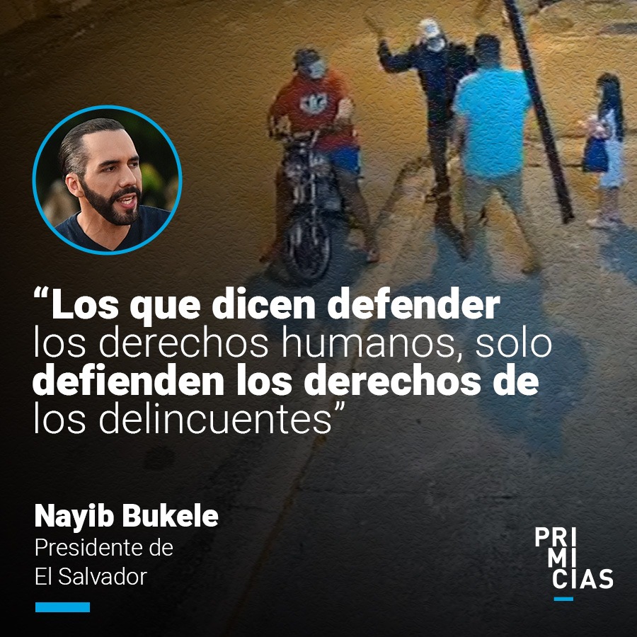 Primicias's tweet photo. Bukele 'indignado' por el robo armado a un padre junto a su hija en Ecuador. https://t.co/WhuRD7RsKA https://t.co/5v8J7igYys