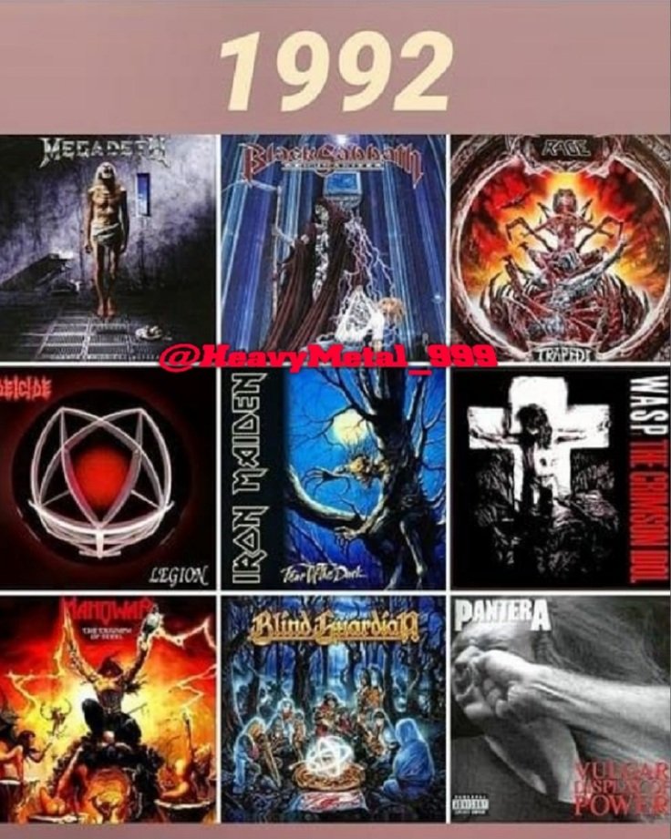 Best album from 1992?🤔