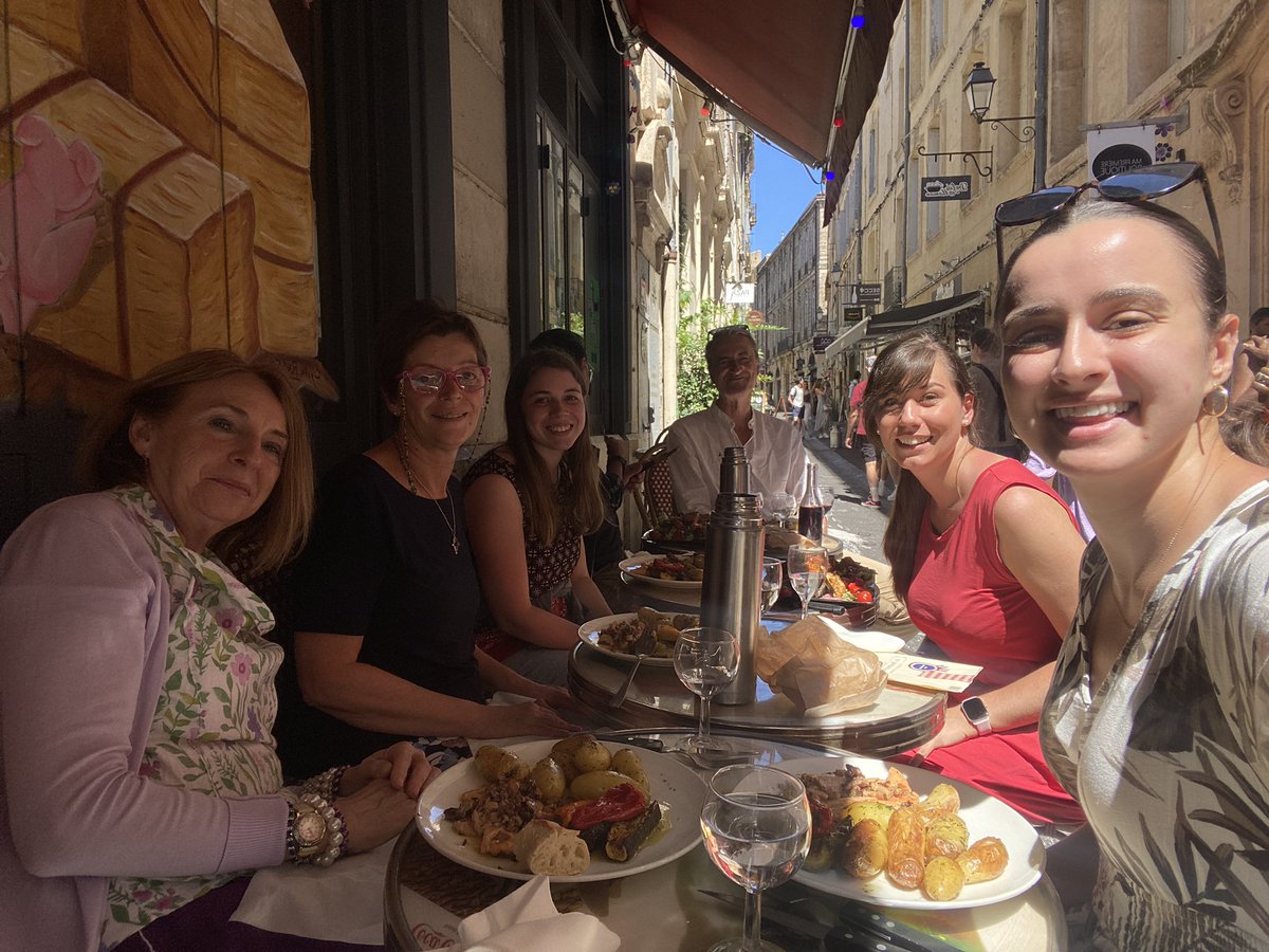 Day 3: learning to incorporate “ le voix-off” in oral activities to promote low-risk speaking in French, making “capsule videos” to share lessons for a flipped class approach, and enjoying “la tuite” (trout) with colleagues on our lunch. <a href="/AFMontpellier/">Alliance Française</a>