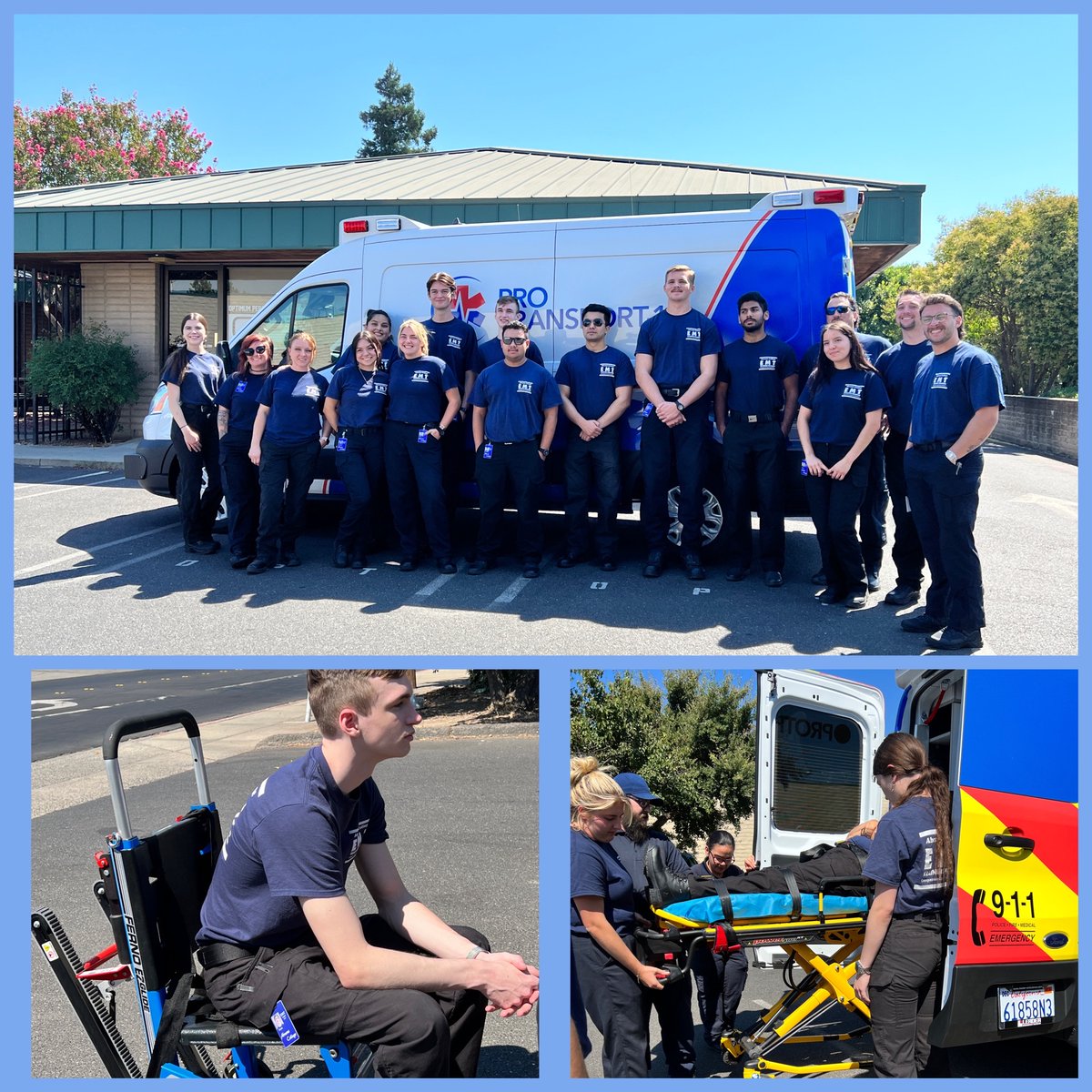 ProTransport1's tweet photo. Another great school visit with our friends at Abrams College. We are always thrilled to answer questions and share our passion for EMS! 🚑 https://t.co/dAJ6gRczjR