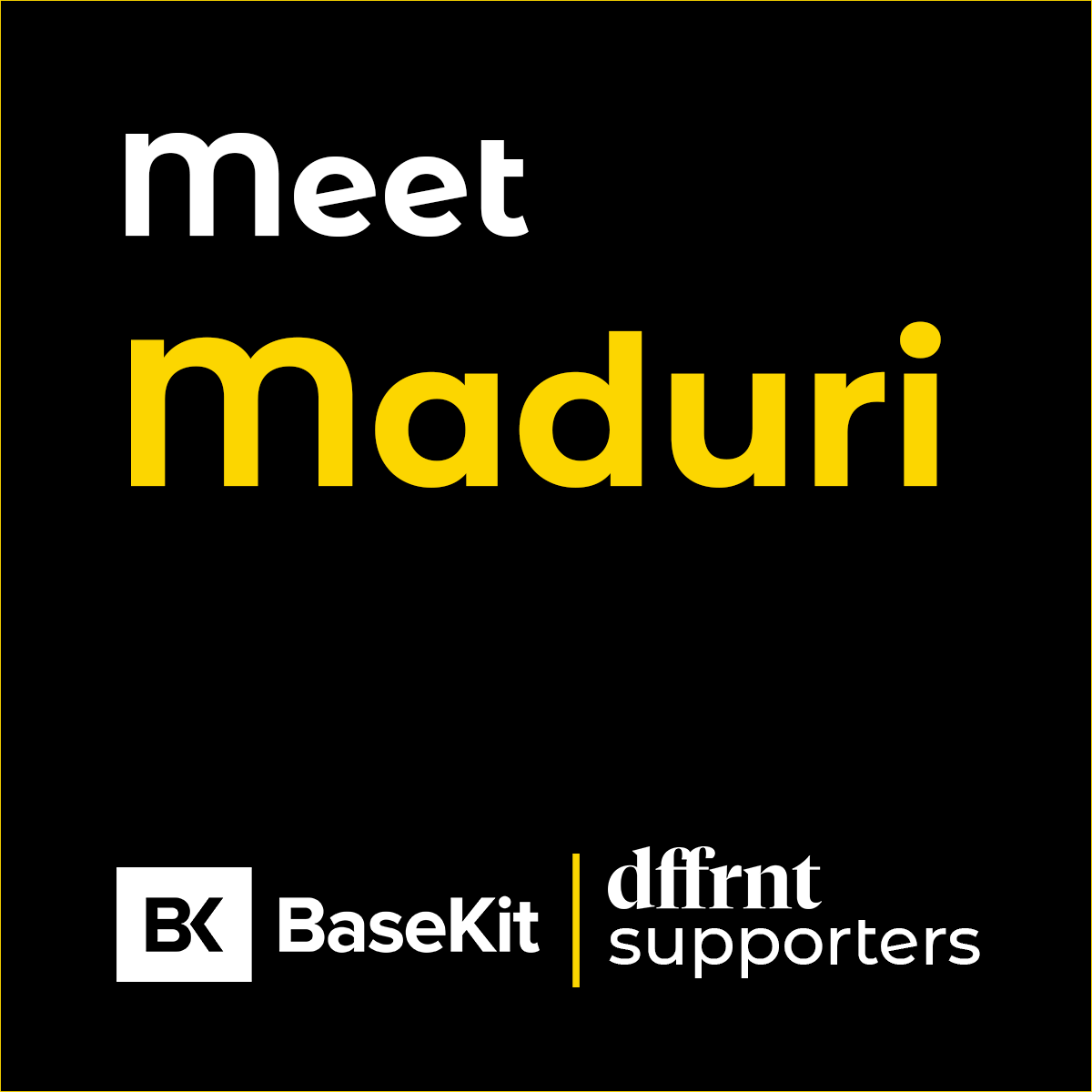 BaseKitLife's tweet image. We&apos;re supporting five women looking to progress or start their tech career through the Dffrnt Supporters Initiative.

We&apos;re excited to introduce Manduri, who is hoping to be an engineering manager within the next five years.

#WomeninCode #Software #SoftSkills #CareerGrowth