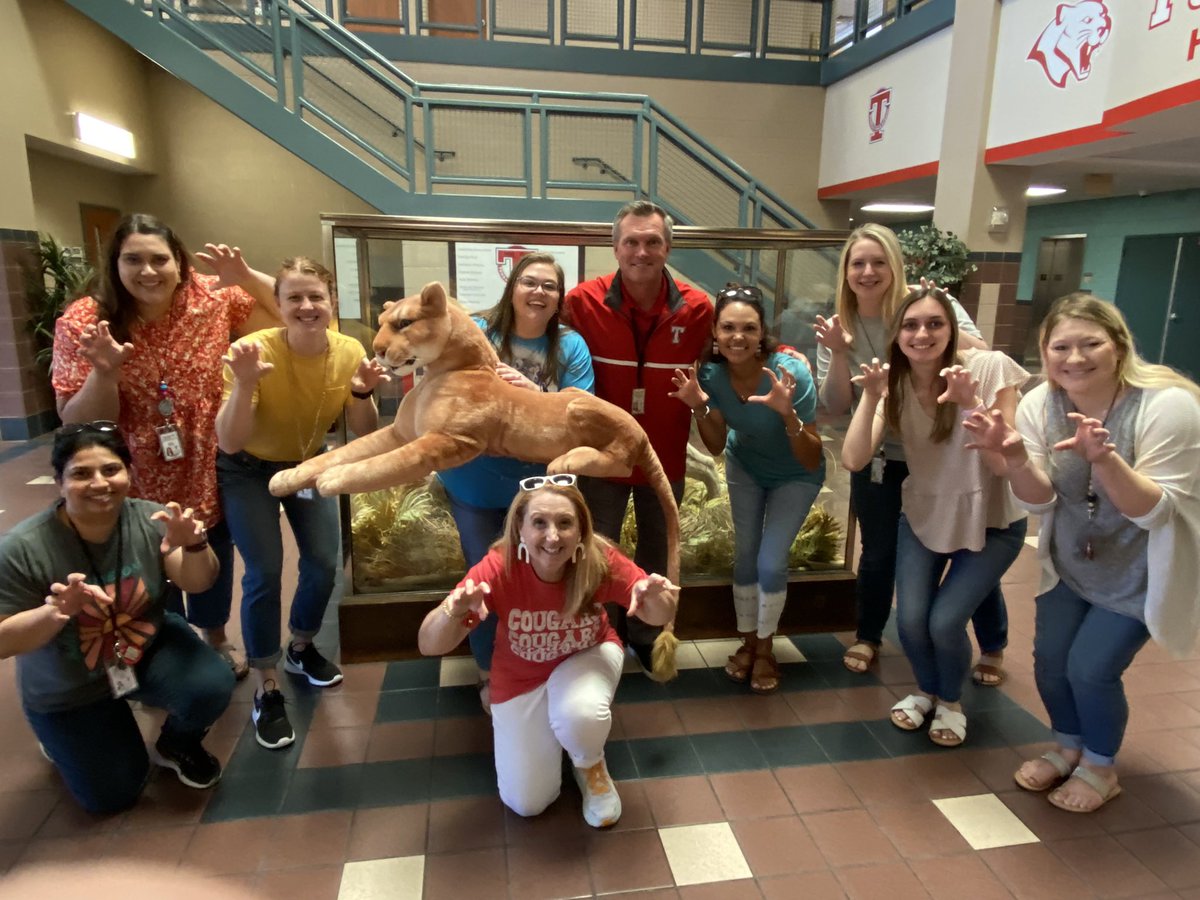 THS/Tomball High School (spot another special guest) <a href="/TISDDPES/">Decker Prairie Elementary</a> #DPEScougarprowl #hometownteam