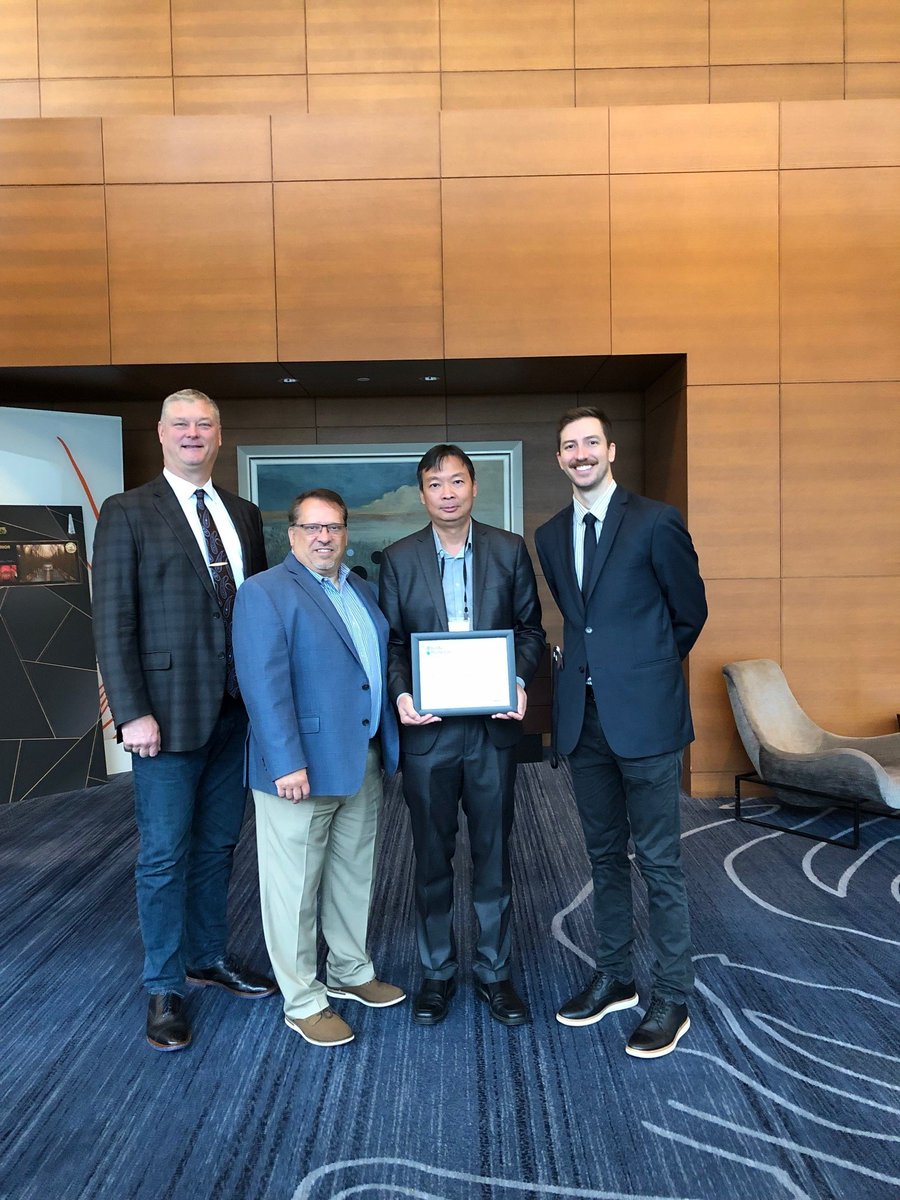 We were honored to join other #IntegratedLightingCampaign Participants &amp; Supporters at the <a href="/The_IES/">Illuminating Engineering Society</a> Annual Conference to receive recognition with partners #IntelliSafeIAQ &amp; <a href="/Casambi_Oy/">Casambi</a>. Learn more about the campaign and how you can join: bit.ly/3JSgFjW